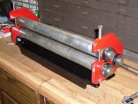 homemade sheet metal slip roller